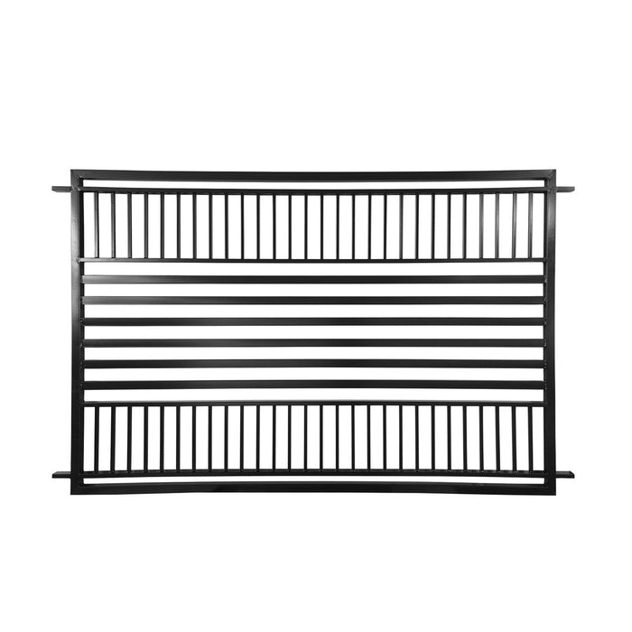Aleko 2-Panel Fence Kit – BARCELONA Style – 8x5 ft.  2FENCEBARC-AP