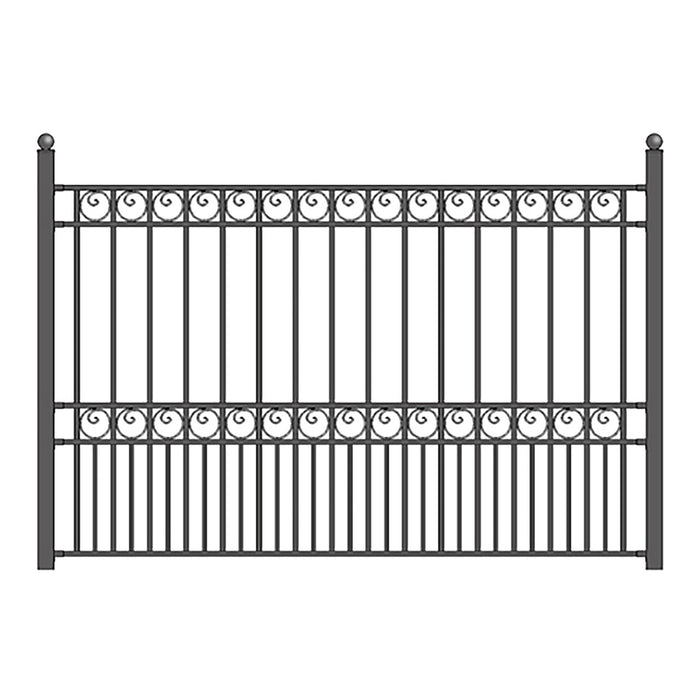 Aleko 2-Panel Fence Kit – PARIS Style – 8x5 ft. Each  Sku 2FENCEPAR-AP