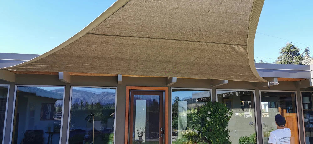 Sentinel Shade Systems Sentinel TUNDRA SERIES Shade Sails-Equilateral Triangle