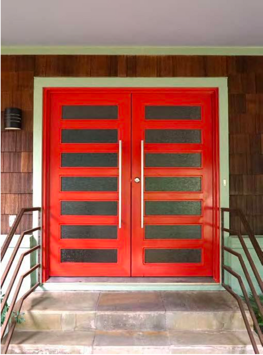 Premier Iron Doors USA Made Custom Iron Entry Door Fondren Design