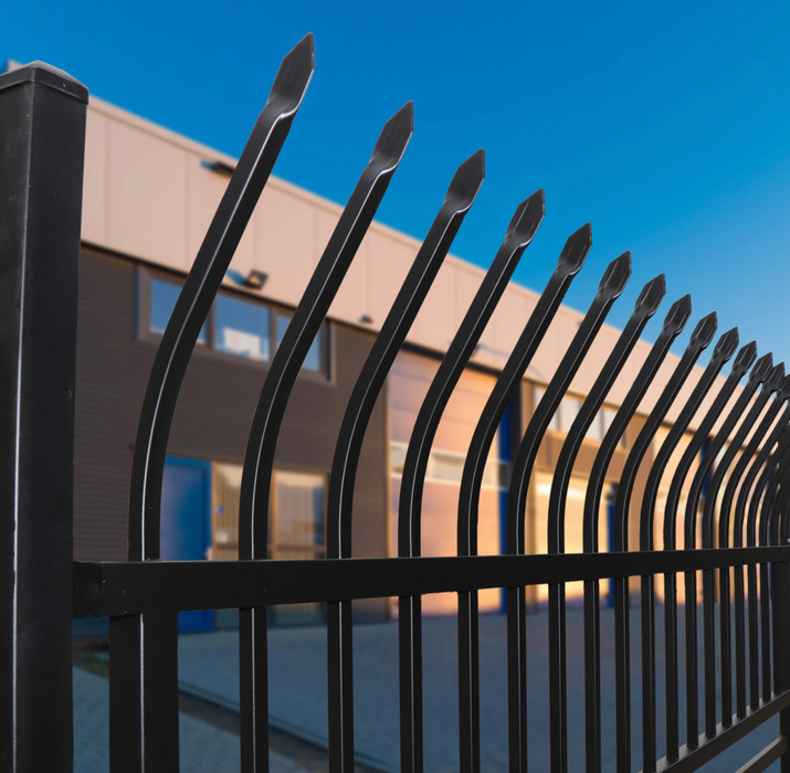 Aleko Commercial Grade 8-Panel Steel Fence Kit – Berlin – 8x6 ft. Each