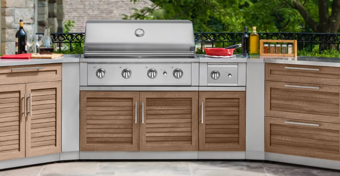 NewAge Outdoor BBQ Kitchen Stainless Steel Built-In Gas Grill - Performance 66990