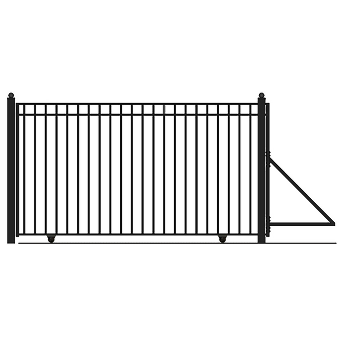 ALEKO Steel Sliding Driveway Gate - MADRID Style - 20 x 6 Feet