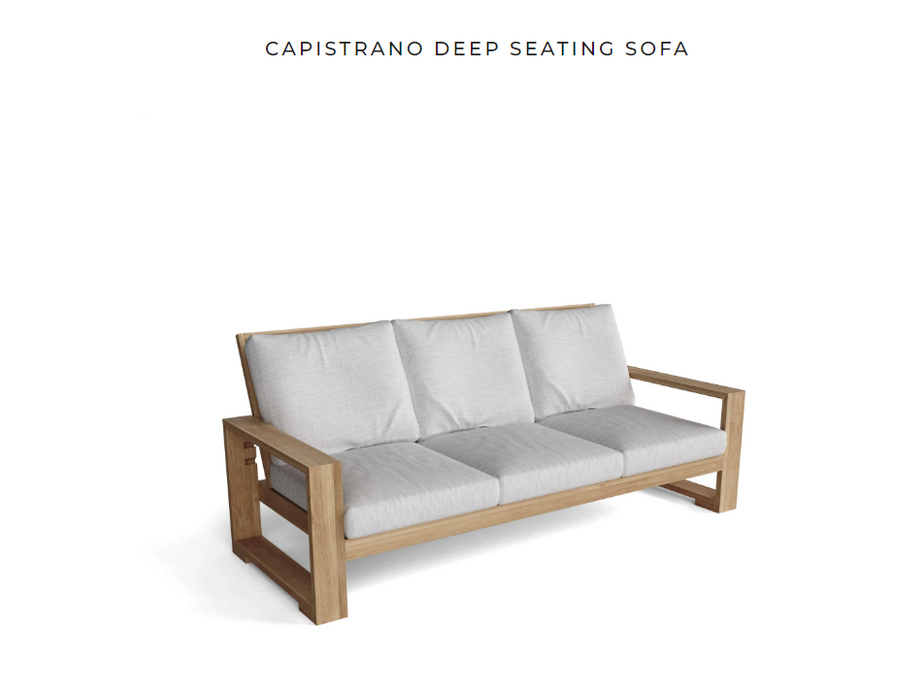 Anderson Teak Capistrano Deep Seating Sofa DS-803