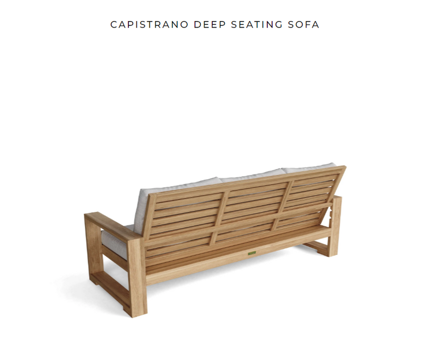 Anderson Teak Capistrano Deep Seating Sofa DS-803