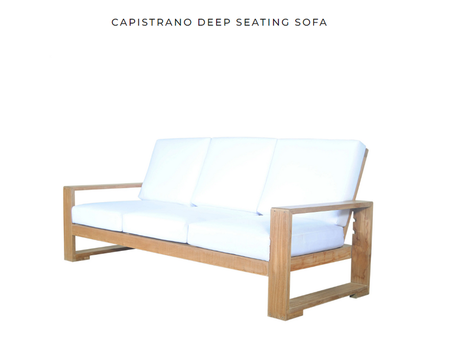 Anderson Teak Capistrano Deep Seating Sofa DS-803