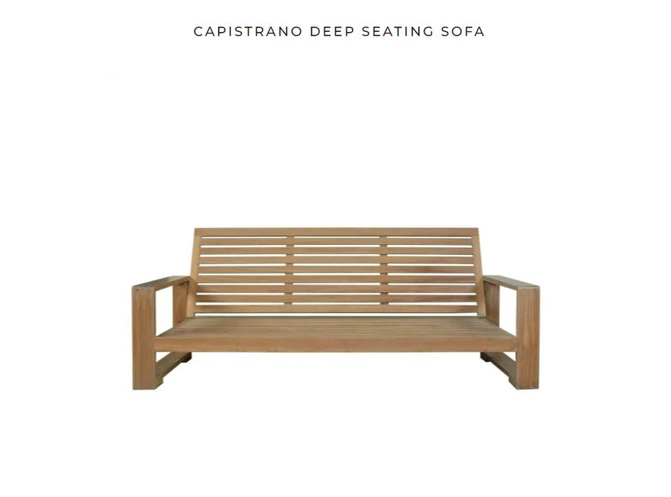 Anderson Teak Capistrano Deep Seating Sofa DS-803