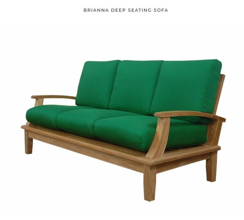 Anderson Teak BRIANNA DEEP SEATING + Cushion  -  DS-101