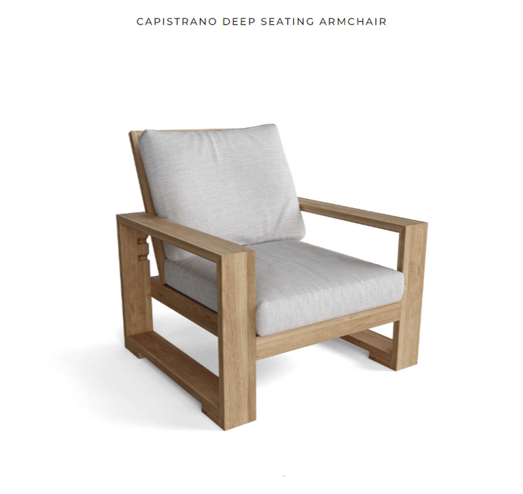 Anderson Teak Outdoor Furniture CAPISTRANO Collection -  DS-801