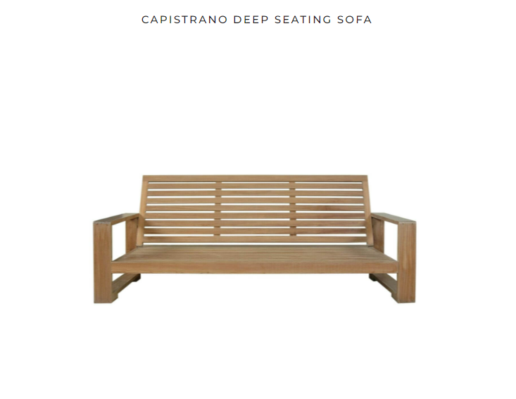 Anderson Teak Outdoor Furniture CAPISTRANO Collection -  DS-801