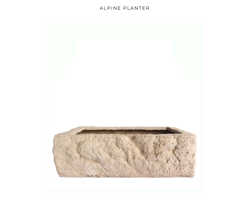 Anderson Teak ALPINE PLANTER - PL-R3310