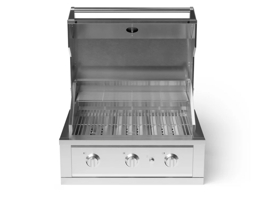 Outdoor BBQ Kitchen Stainless Steel Freestanding Grill Cart with Stainless Steel Gas Grill - Performance 67107