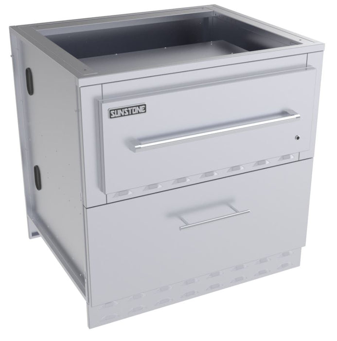 Sunstone Metal Products 34" Single Warming Drawer Cabinet