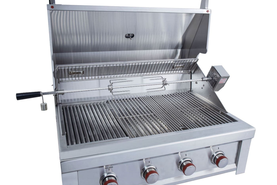 Sunstone Metal Products Ruby Gas Grills - 4 Burner 36" Ruby Drop in Gas Grills