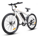 Ecotric Vortex 26" 36V 350W Electric City Bike - White - Skyland Pro