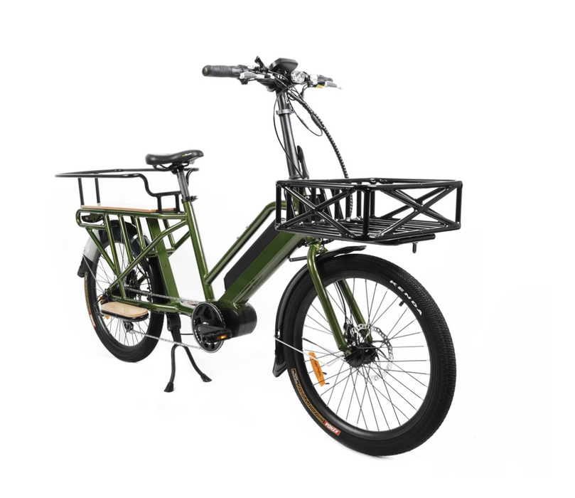 Eunorau 24" 48V 500W Electric Cargo Bike - Skyland Pro