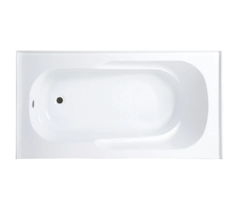 Swiss Madison Ivy 60" X 30" Hand Drain Alcove Bathtub With Apron SM-AB545