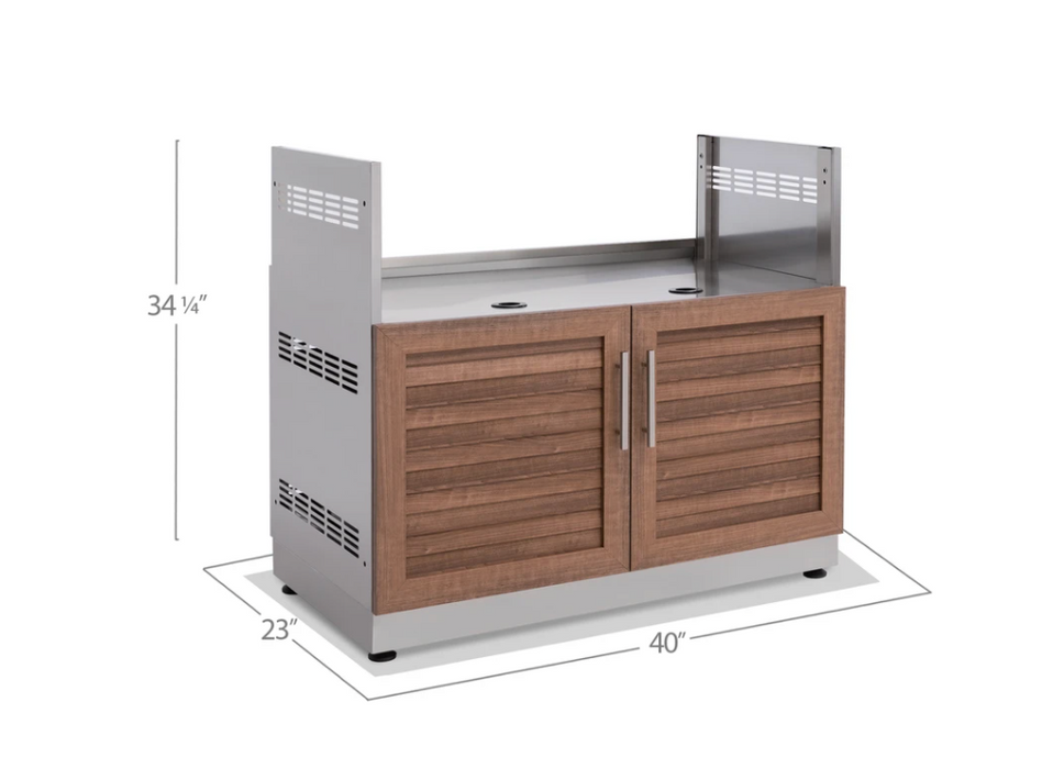 Outdoor Kitchen Stainless Steel Grove Grill Cabinet 65049