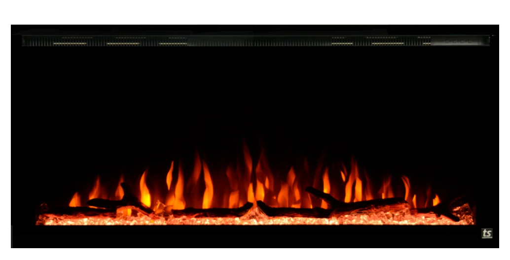 Touchstone Sideline Elite 42" Recessed Electric Fireplace 80042