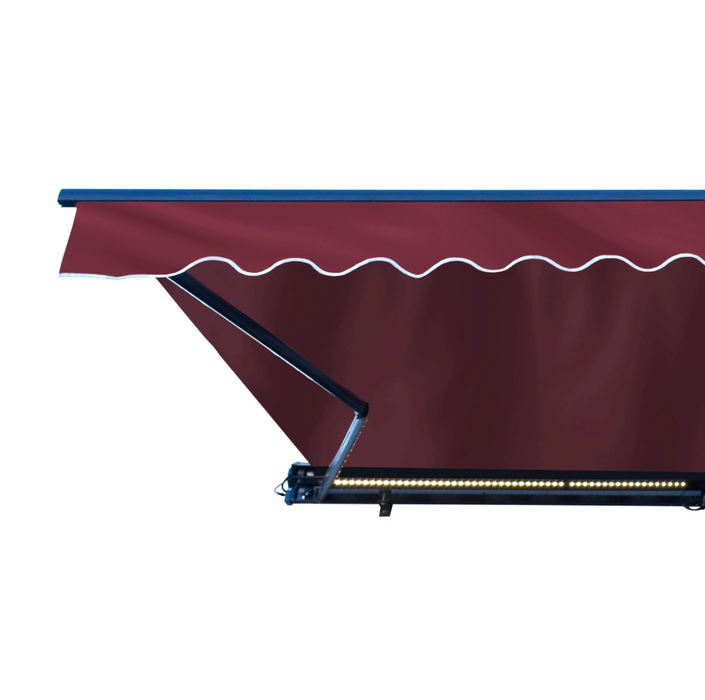 Camco 42882 Awning Leisure Mat 6ft x 9ft Burgundy Reversible