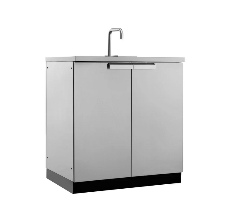 NewAge Products Outdoor Kitchen Stainless Steel Grove Sink Cabinet 70102