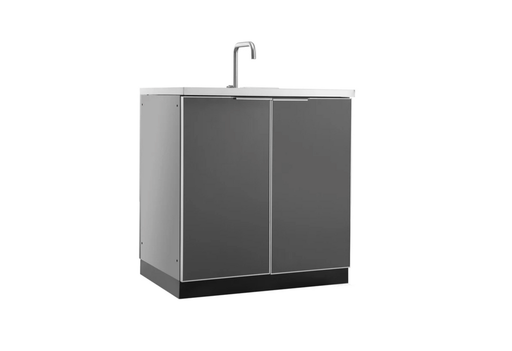 NewAge Products Outdoor Kitchen Stainless Steel Grove Sink Cabinet 65601