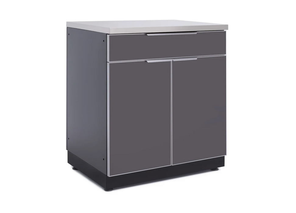 NewAge Products Outdoor Kitchen Aluminum Bar Cabinet 65203
