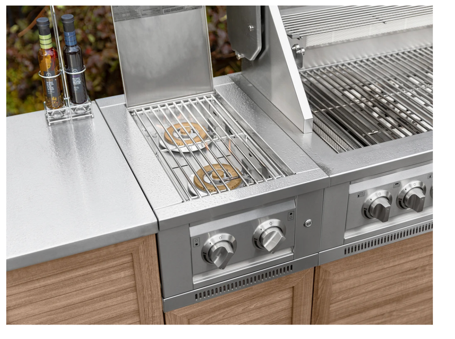 Outdoor Kitchen Aluminum Platinum Dual Side Burner