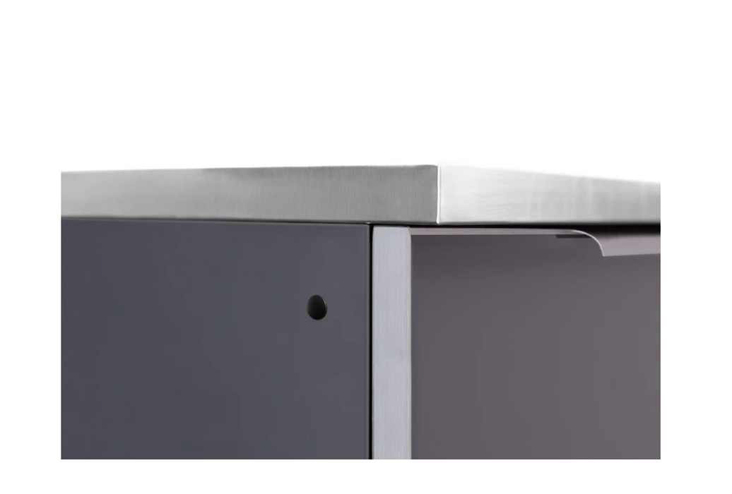 NewAge Products Outdoor Kitchen Aluminum 2-Door Cabinet 65200
