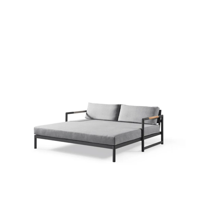 HARBOUR BREEZE XL DAY BED ALUMINUM WHITE/ASTEROID