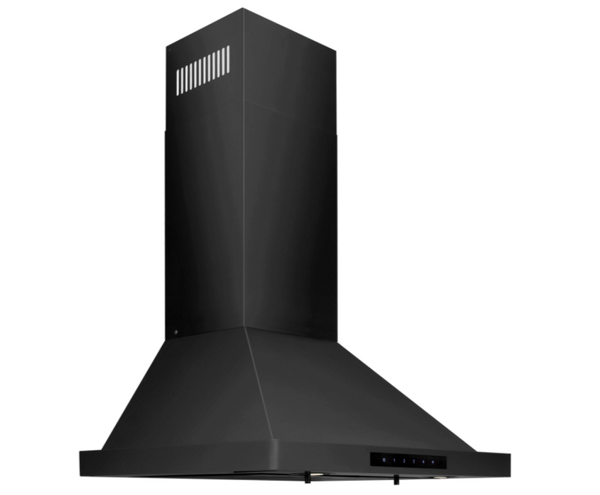 ZLINE Bundle 48" Kitchen Package with Black Stainless Steel Dual Fuel Range, Convertible Vent Range Hood and Dishwasher (3KP-RABRH48-DW)