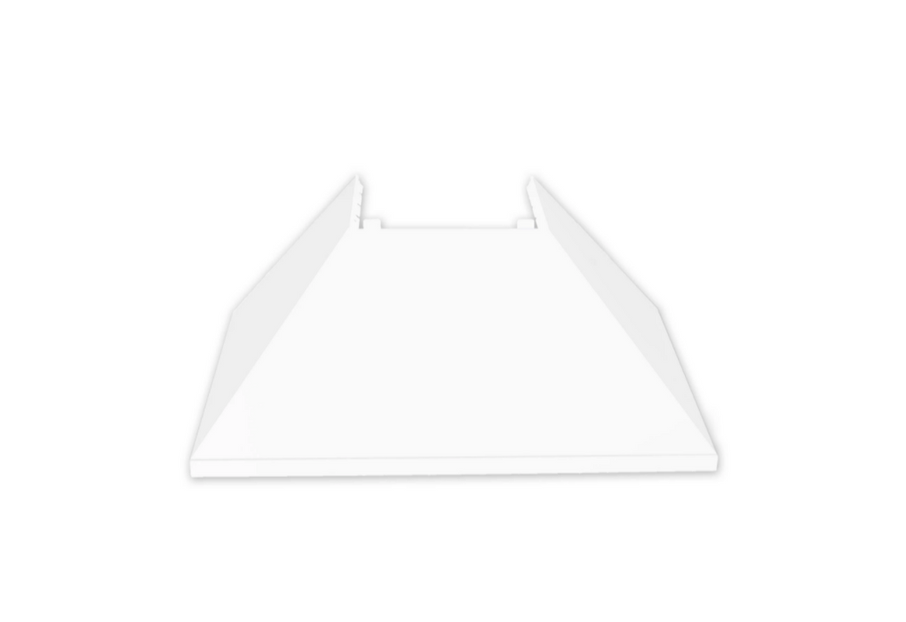 ZLINE DuraSnow® Stainless Steel Range Hood With White Matte Shell (8654WM)