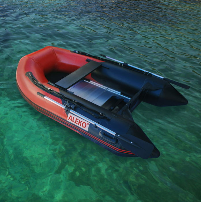 ALEKO Inflatable Boat with Aluminum Floor