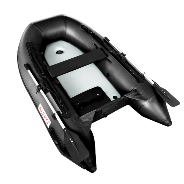ALEKO Inflatable Air Floor Fishing Boat 8.4 Foot