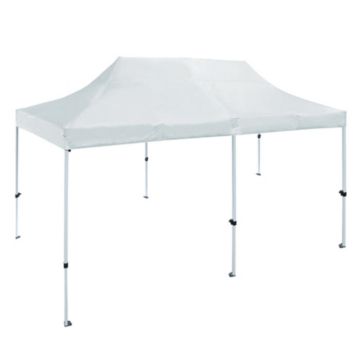 ALEKO Gazebo 420D Ox ford Canopy Party Tent - 10x 20 Ft - White Color