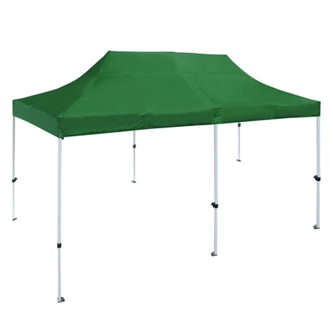 ALEKO Gazebo 420D Ox ford Canopy Party Tent - 10x 20 Ft - Green Color