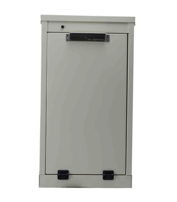 MB Sentinel Box Sentinel Dual Door Cabinet with Letter Slot Straight Sided for Fences and Columns - Combination Mail and Package Box