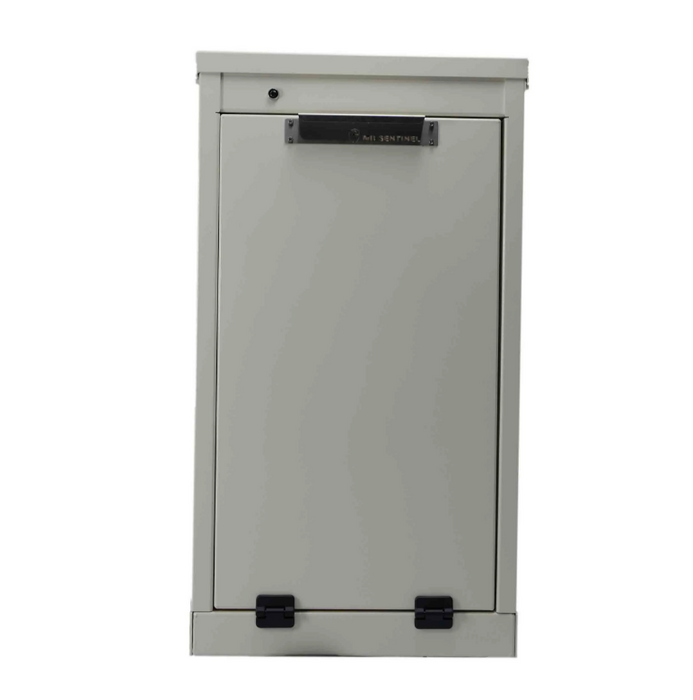 MB Sentinel Box Sentinel Dual Door w/ Letter Slot Straight Sided Cabinet for In Home install - Combination Mail and Package Box