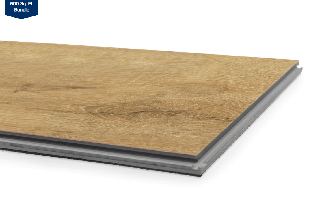 NewAge Products Stone Composite LVP Flooring 9.5mm 600 sq. ft. Flooring Bundle