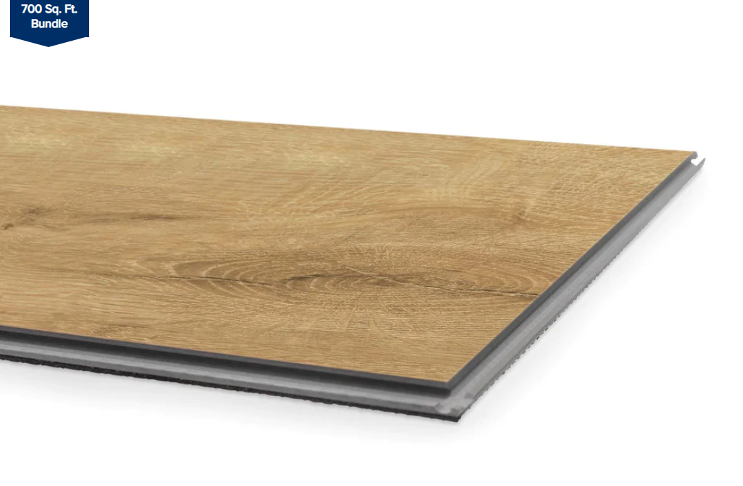 NewAge Products Stone Composite LVP Flooring 5mm 700 sq. ft. Flooring Bundle