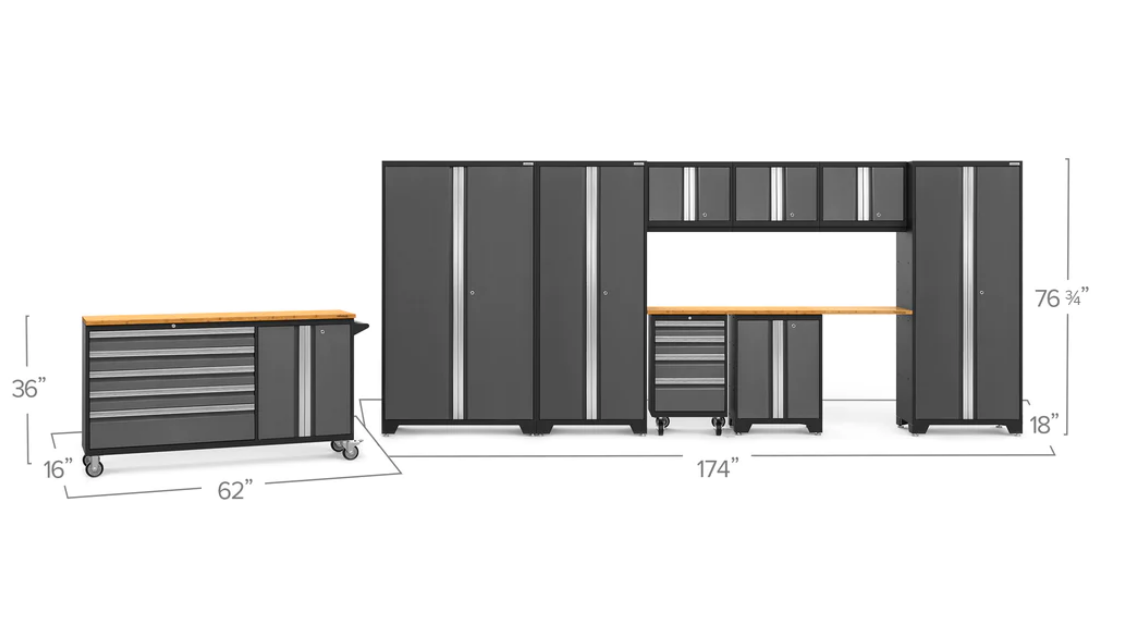 NewAge Bold Series 10 Piece Cabinet Set 50514