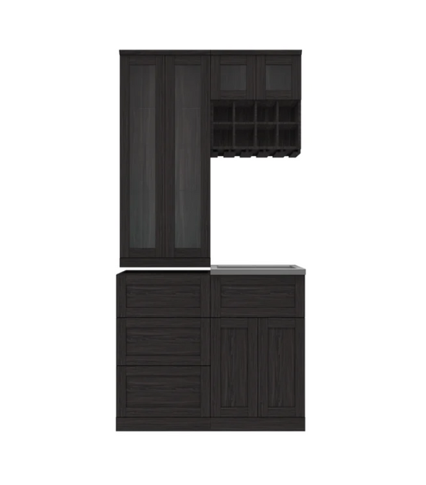 NewAge Home Bar 5 Piece Cabinet 21 in. 63546
