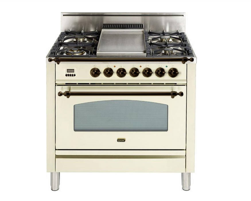 ILVE Nostalgie 36 Inch Gas Freestanding Range