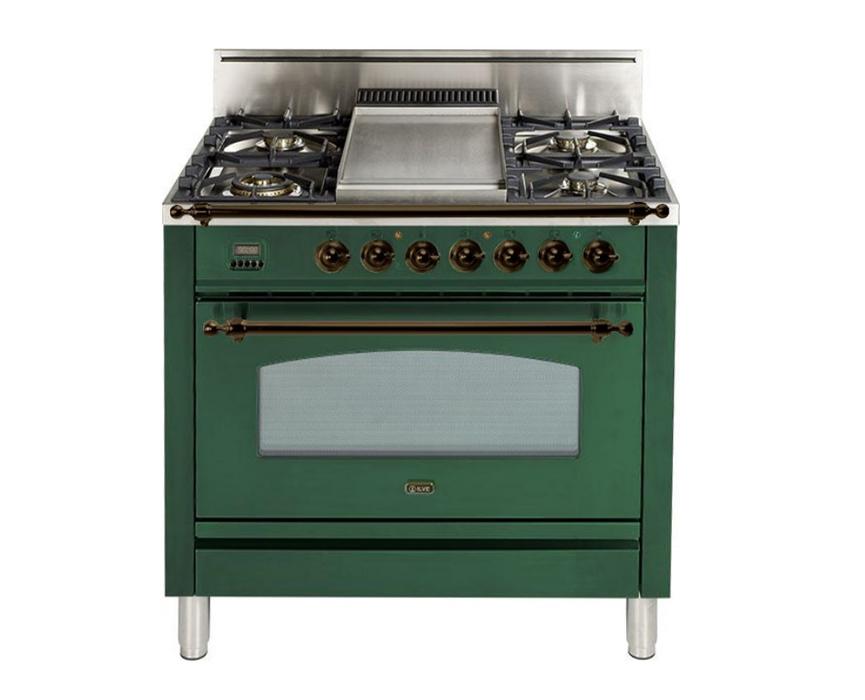 ILVE Nostalgie 36 Inch Gas Freestanding Range