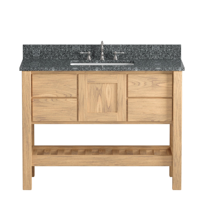 Cambridge Plumbing Patriot Collection 48 inch Wood and Basin Sink Vanity