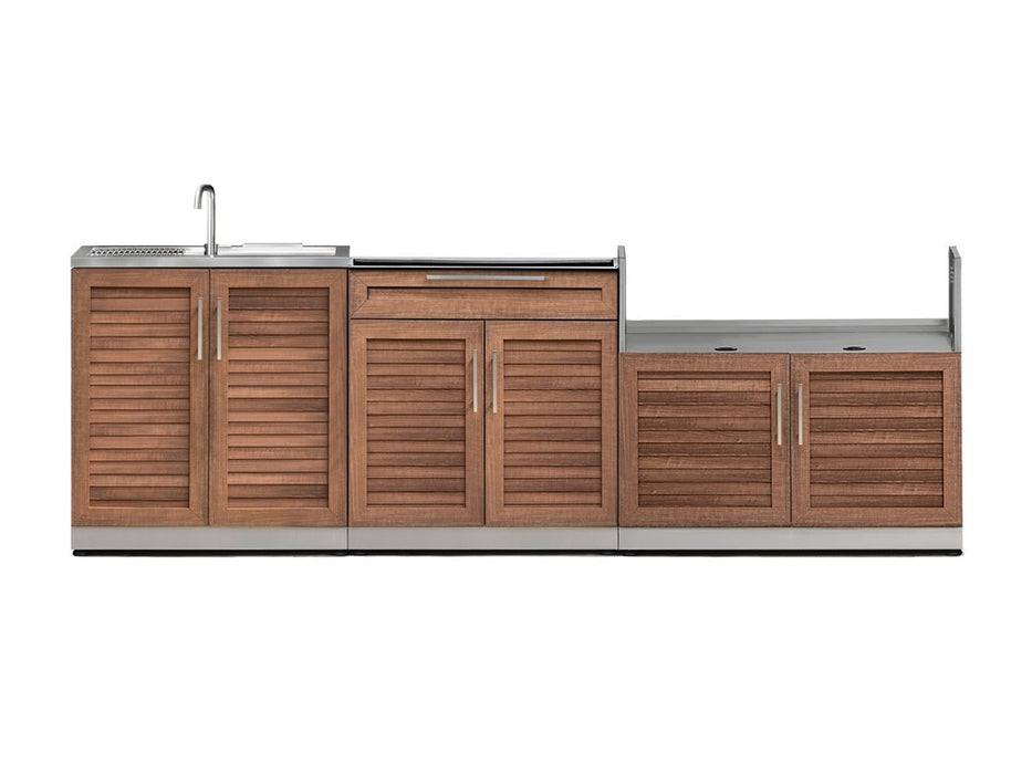 NewAge Outdoor Kitchen Stainless Steel 3 Piece Cabinet Set 66805