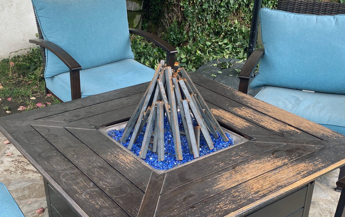 Irons In The Fire Zion Steel Logs For Fire Pit - Skyland Pro