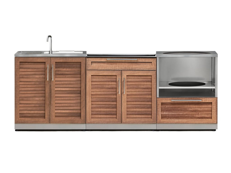 NewAge Outdoor Kitchen Stainless Steel 3 Piece Cabinet Set 66820