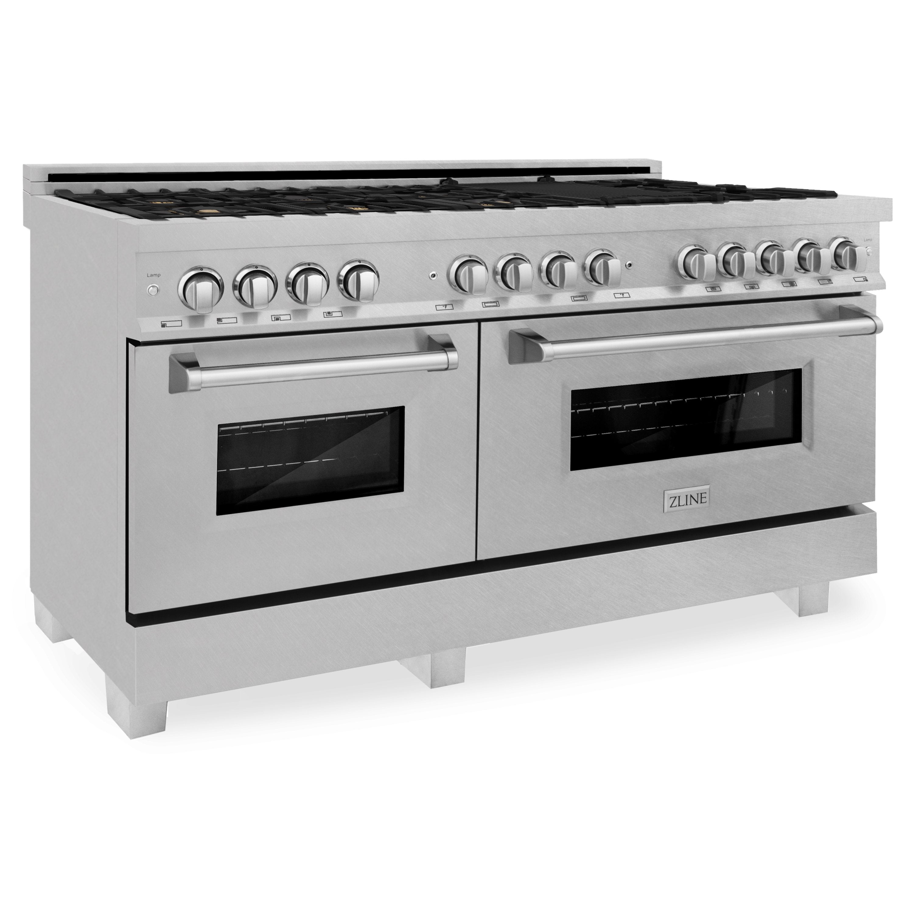 ZLINE 48-Inch Porcelain Gas Stovetop with 7 Gas Burners and Griddle (RT48)